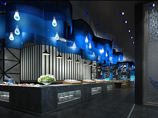 餐饮效果 ，火锅店，饭馆，奶茶店，烤肉店，烤鸭店