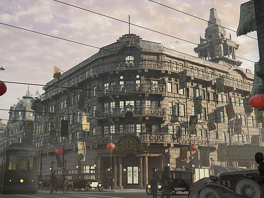 民国练习项目-- 探险大楼和内景办公室