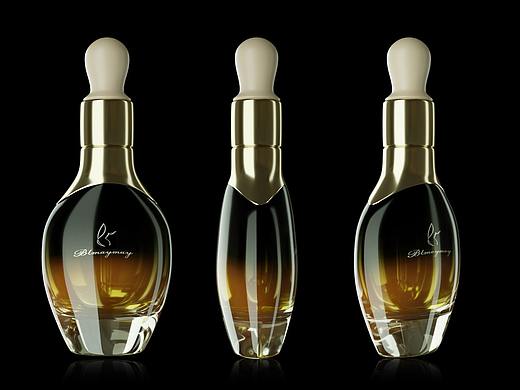 护肤品作品练习,C4D电商中的练习