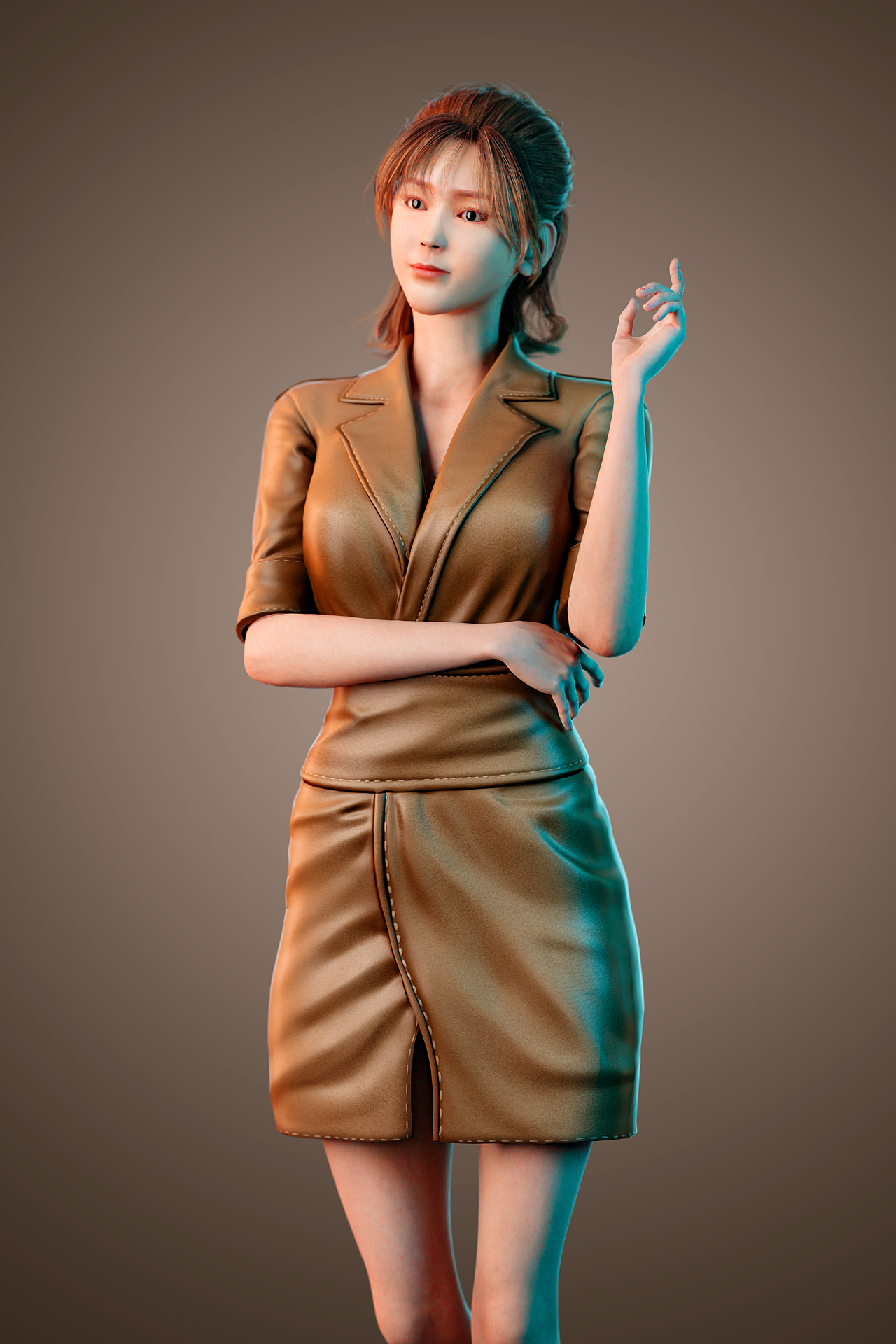 3D虚拟人IP一站式定制服务-虚拟人、角色、IP、元宇宙（图ZMjg3MTk2MzEy） - 人物/生物 - 站酷设计师一虹视觉设计原创素材 - 站酷ZCOOL