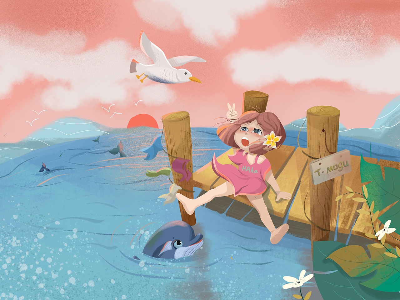 如果大海也会做梦，我会是什么颜色的🐠