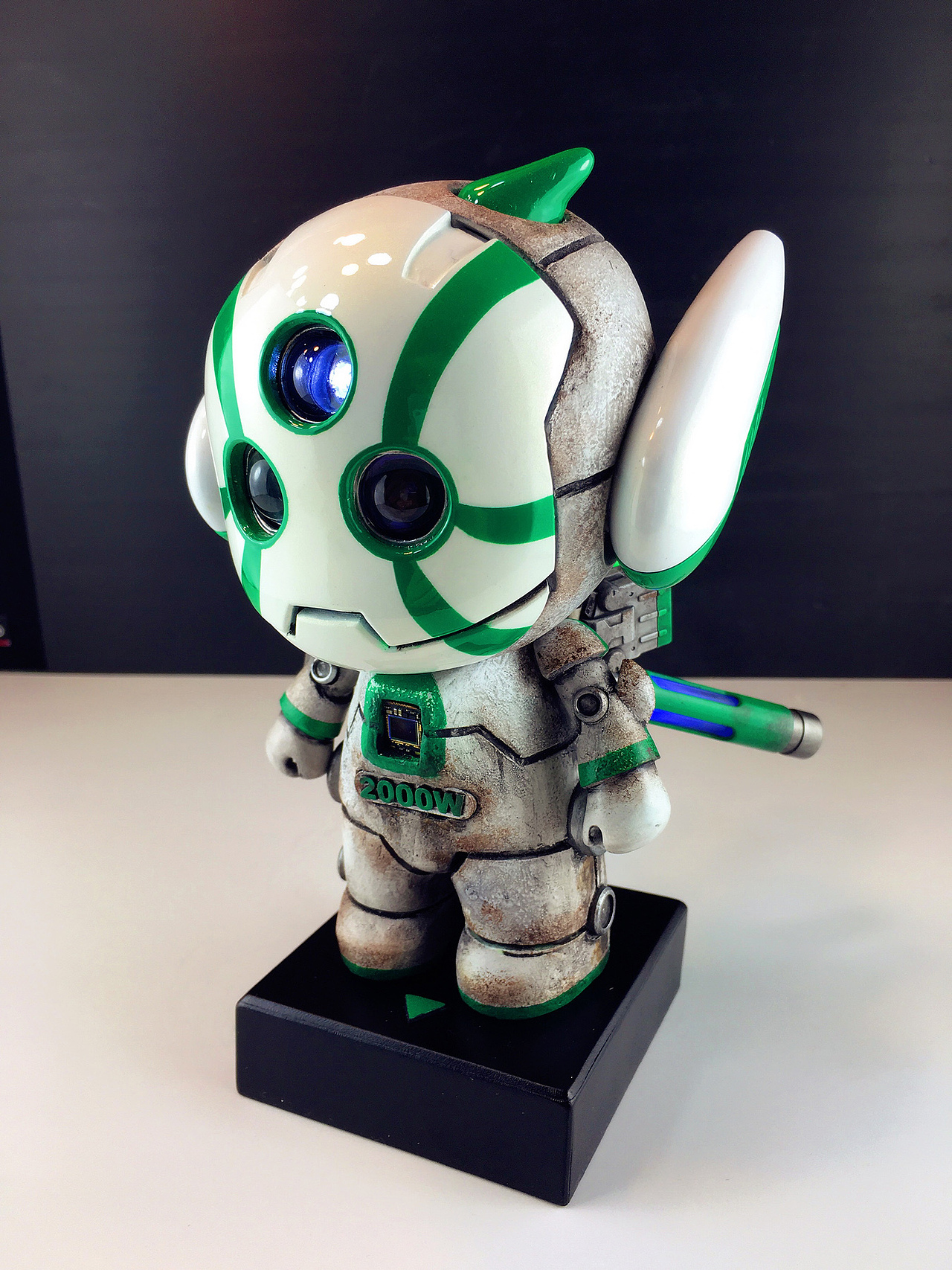 和OPPO合作的平台公仔+改造过程视频（图ZODM1OTE1NTI=） - 手办/模玩 - 站酷设计师INSON_SONG原创素材 - 站酷ZCOOL