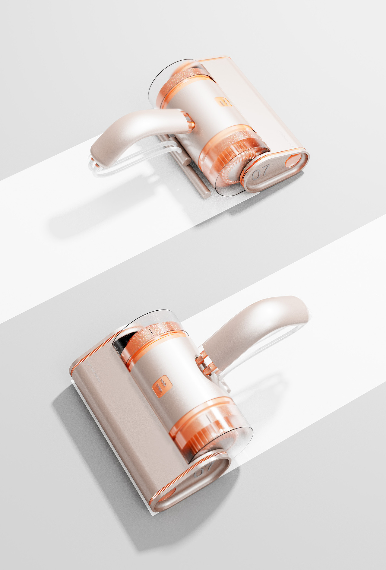 吸尘器—Rhino/Keyshot建模渲染练习15