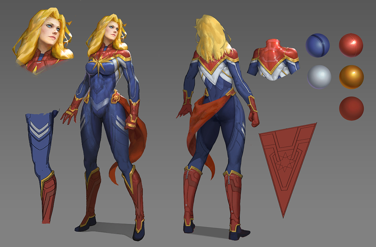 几年前参与的漫威IP项目图