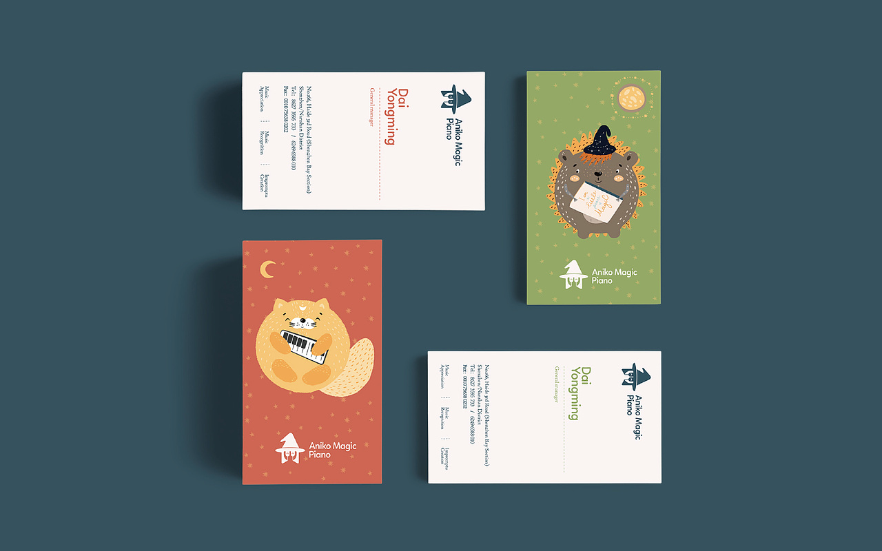 安妮卡魔法钢琴VI/吉祥物设计 by 心铭舍（图ZMTkxMzMzODMy） - 品牌 - 站酷设计师你可以叫我疯子原创素材 - 站酷ZCOOL