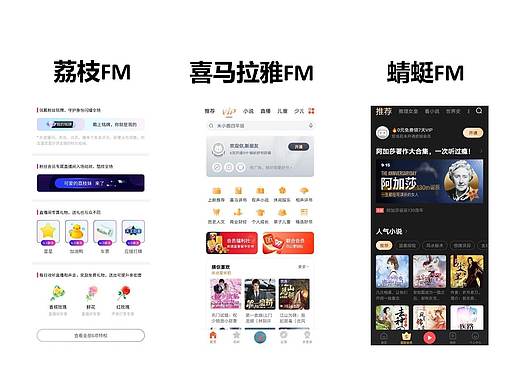 荔枝FM竞品分析和交友软件分析