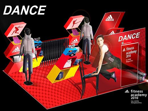 Adidas橱窗设计