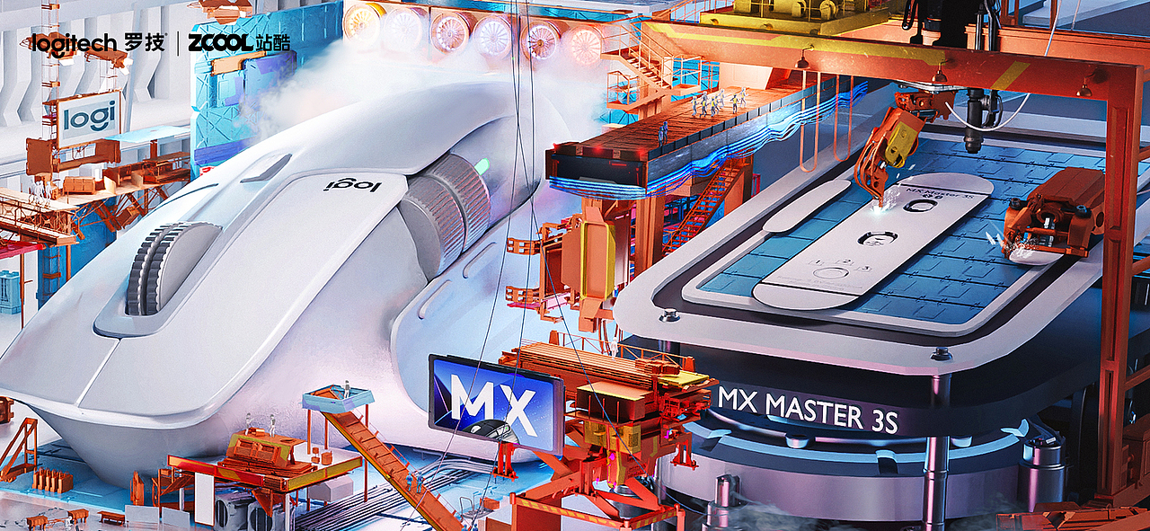 3m³ 创意指尖工厂（图ZMzE5ODY3MTI0） - 海报 - 站酷设计师zhenGkai_原创素材 - 站酷ZCOOL