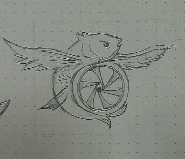 飞鱼机车俱乐部logo|平面|logo|殇无形_hj_原创作品-站酷zcool