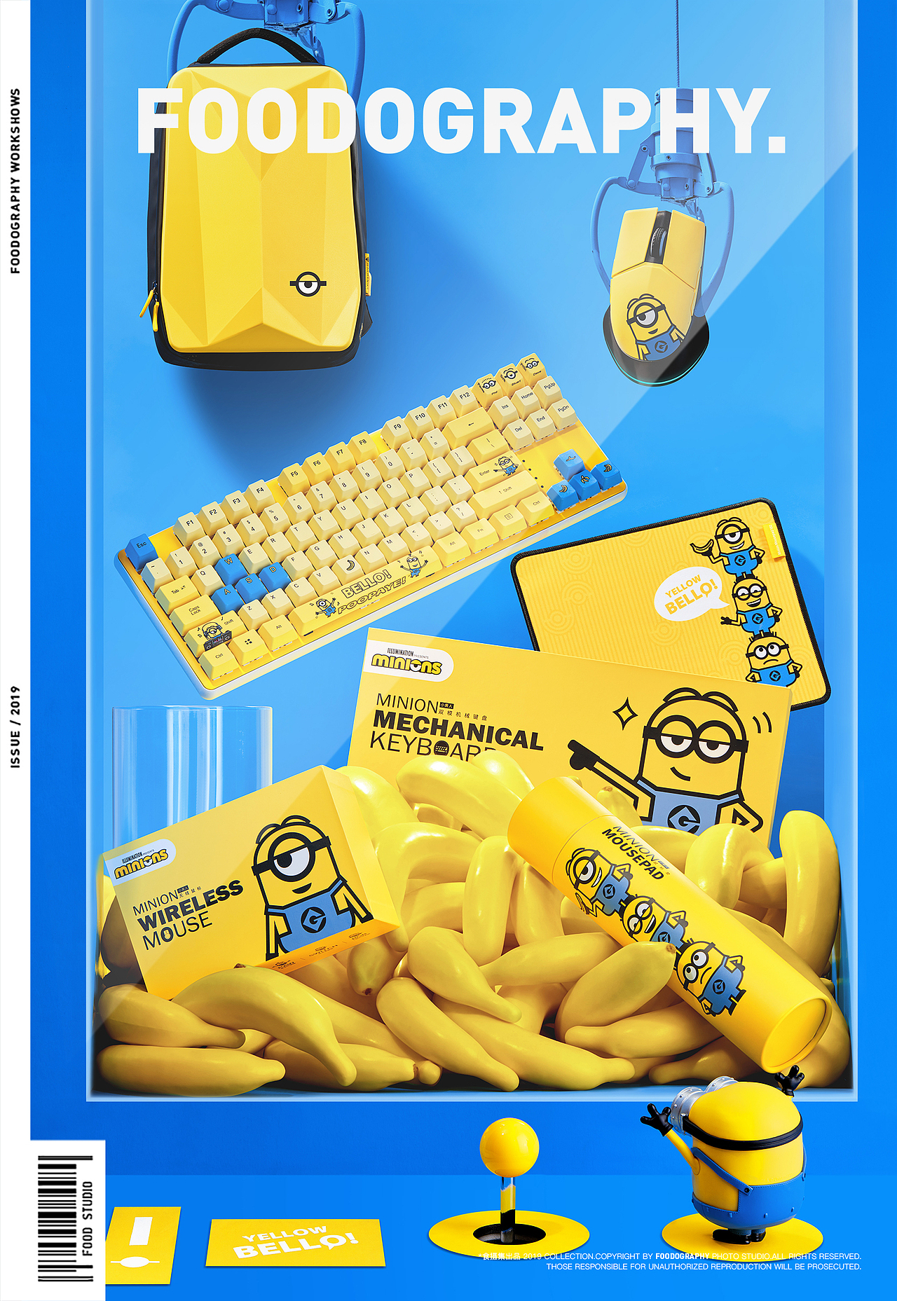 电竞外设摄影 | 机械师 ✖ 小黄人 ✖ foodography（图ZMjM2ODc5ODE2） - 产品摄影 - 站酷设计师Foodography原创素材 - 站酷ZCOOL