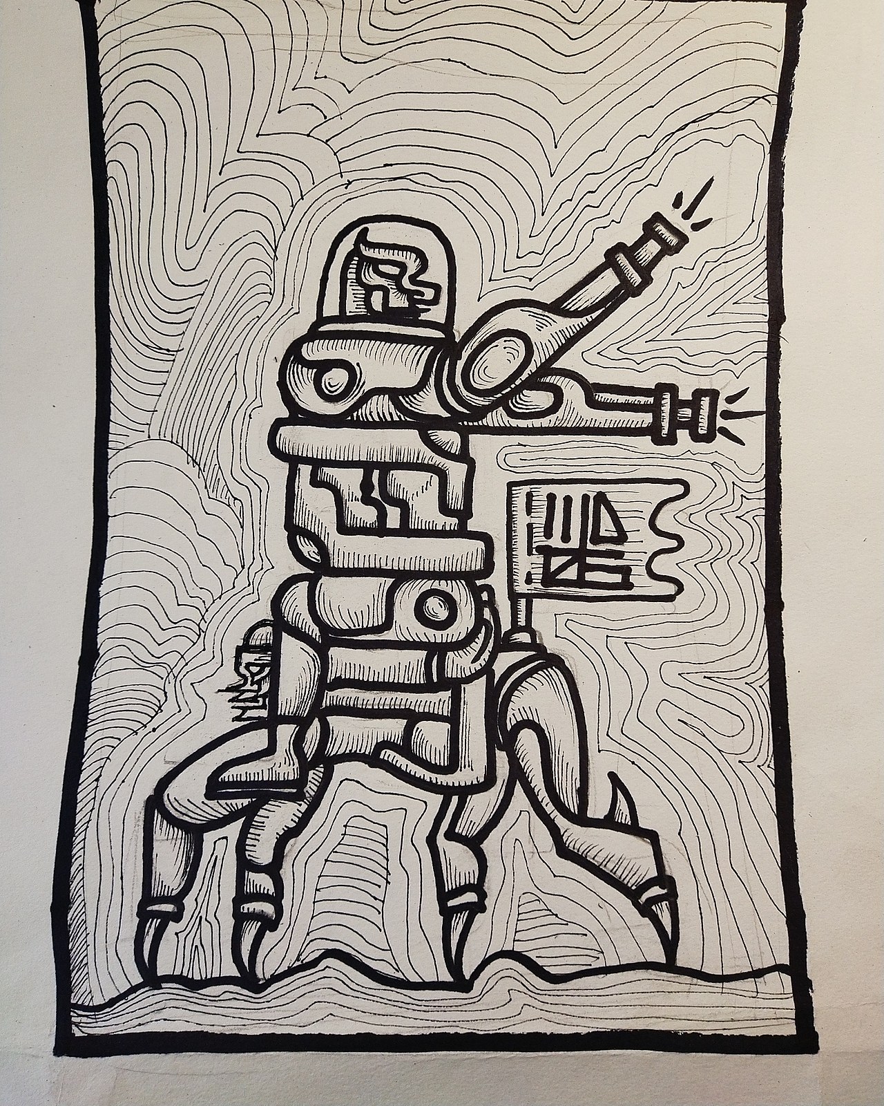 戰(zhàn)車（圖ZMTk2NDk2NDQw） - 新銳潮流插畫 - 站酷設(shè)計師旁觀者迷佬思原創(chuàng)素材 - 站酷ZCOOL