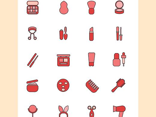 个人练习-美妆海报