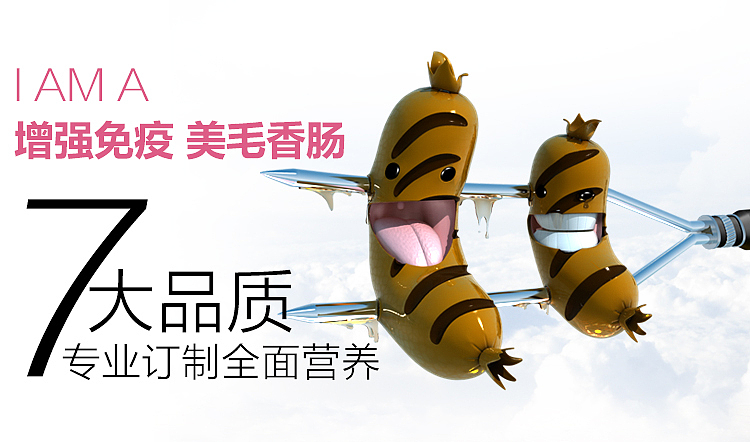 淘宝宠物火腿肠香肠产品描述（图ZMjE5MTA5ODA=） - 电商 - 站酷设计师腹黑宅兔原创素材 - 站酷ZCOOL