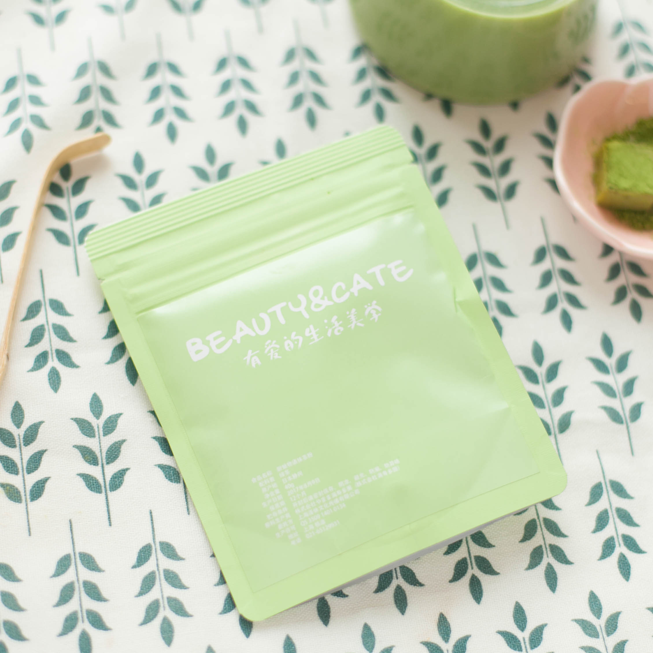 厨娘物语春の抹茶包装设计