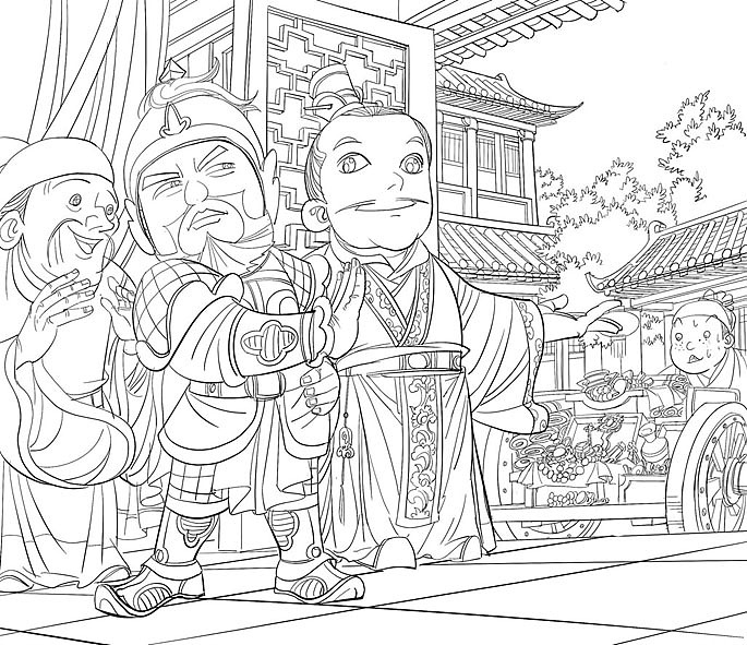 儿童插图（一）连环画、插图、漫画（图ZOTA2Nzc4MDQ=） - 儿童插画 - 站酷设计师杨越绘画原创素材 - 站酷ZCOOL