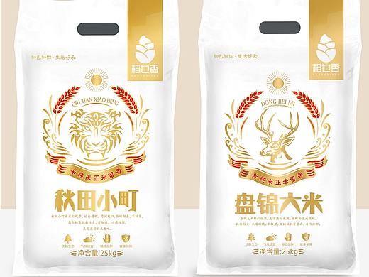 农副产品之米、面包装