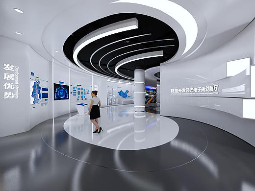 展厅设计/鹤壁中原光谷展示厅