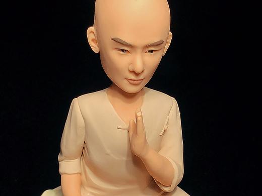 雪公子雕像艺术作品