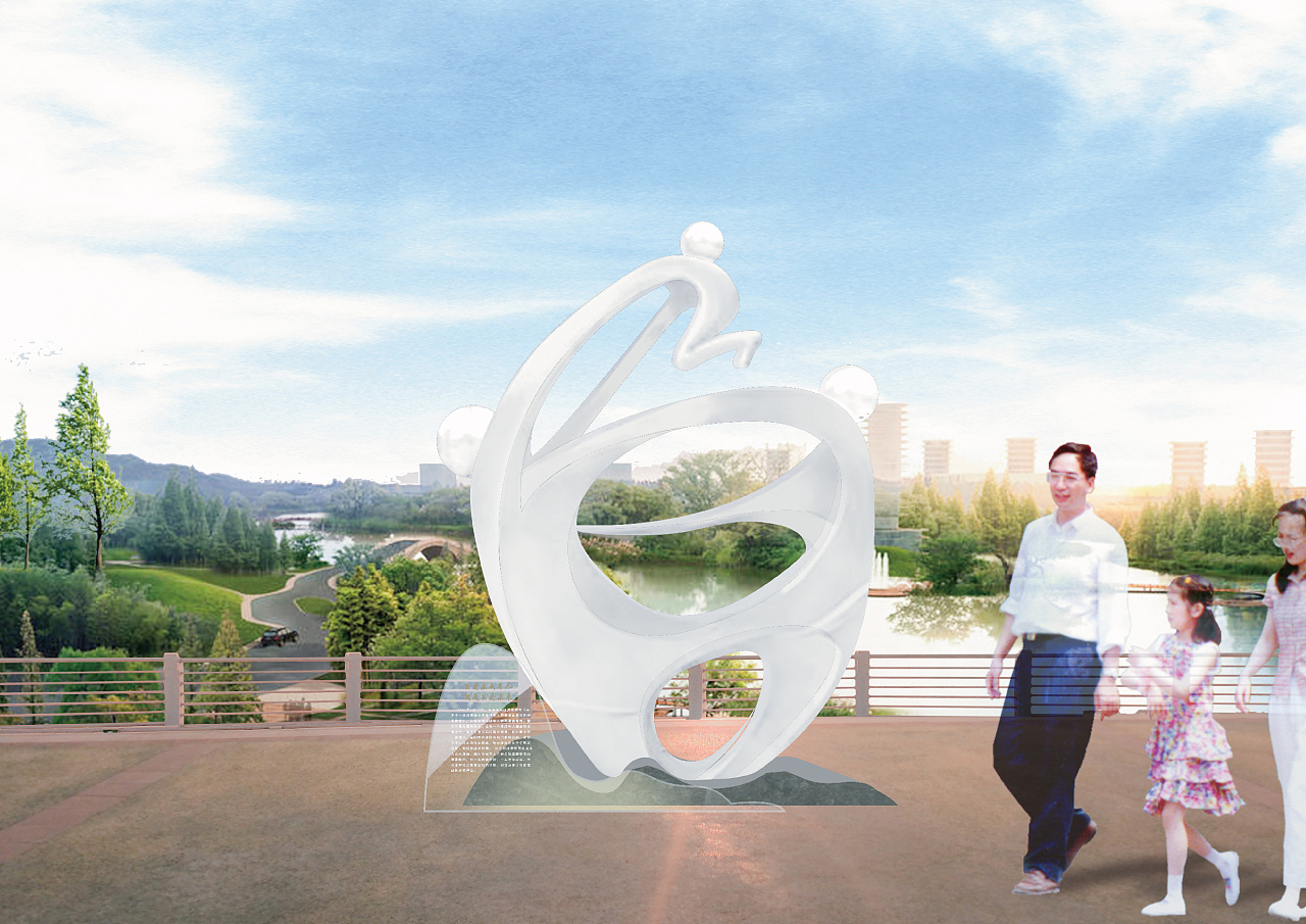 团山公园社会主义核心价值观景观文化小品设计