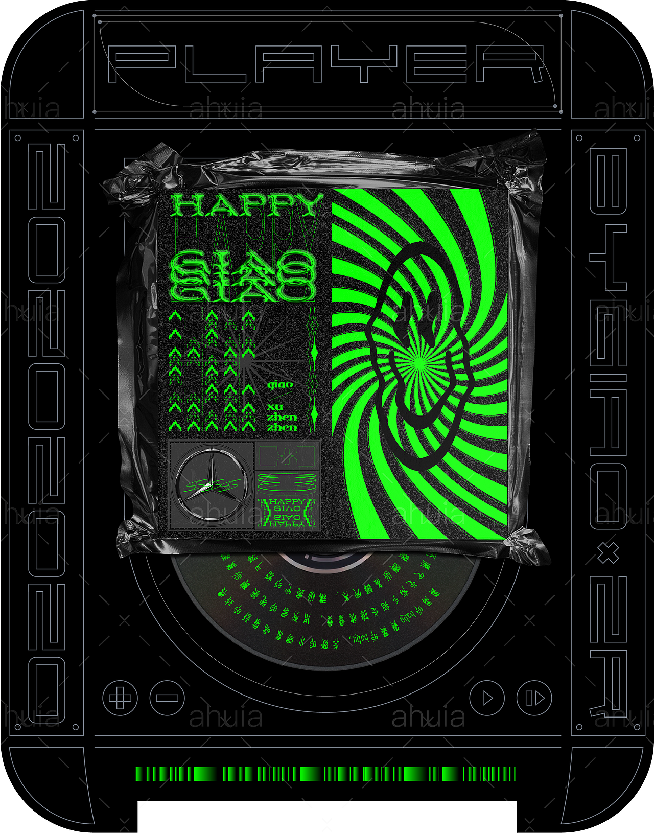 CD封面设计 |《酸性乐辑》（图ZMjI1MjE3OTAw） - 其他平面 - 站酷设计师AHUIAAA原创素材 - 站酷ZCOOL