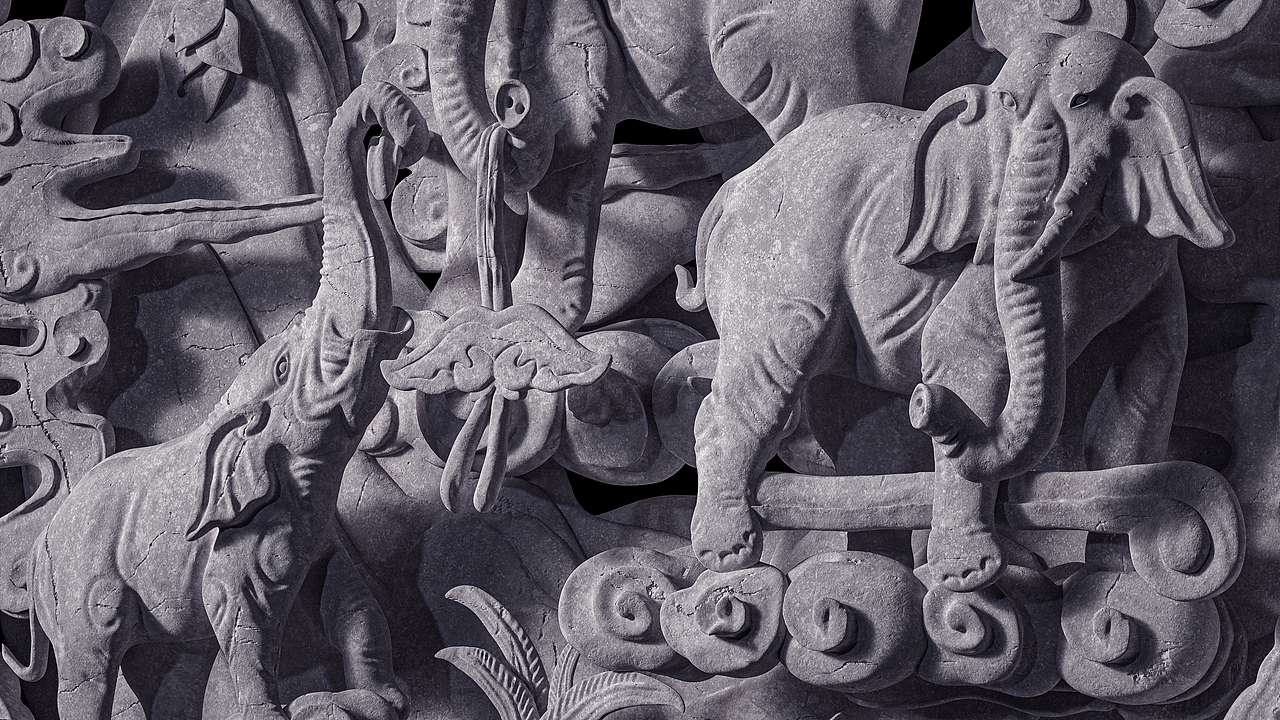 写于千年古刹灵隐寺飞来峰（图ZMjQyOTQwMzQ4） - 雕塑 - 站酷设计师大鱼尾原创素材 - 站酷ZCOOL