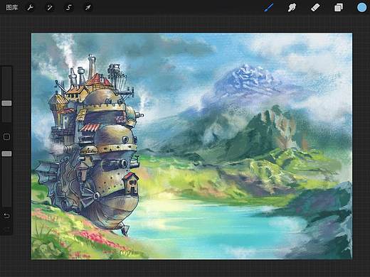 哈尔的移动城堡（个人主页-ZMzc3NDM4NTI=） - 绘本 - 站酷设计师西西里奈奈悦原创素材 - 站酷ZCOOL