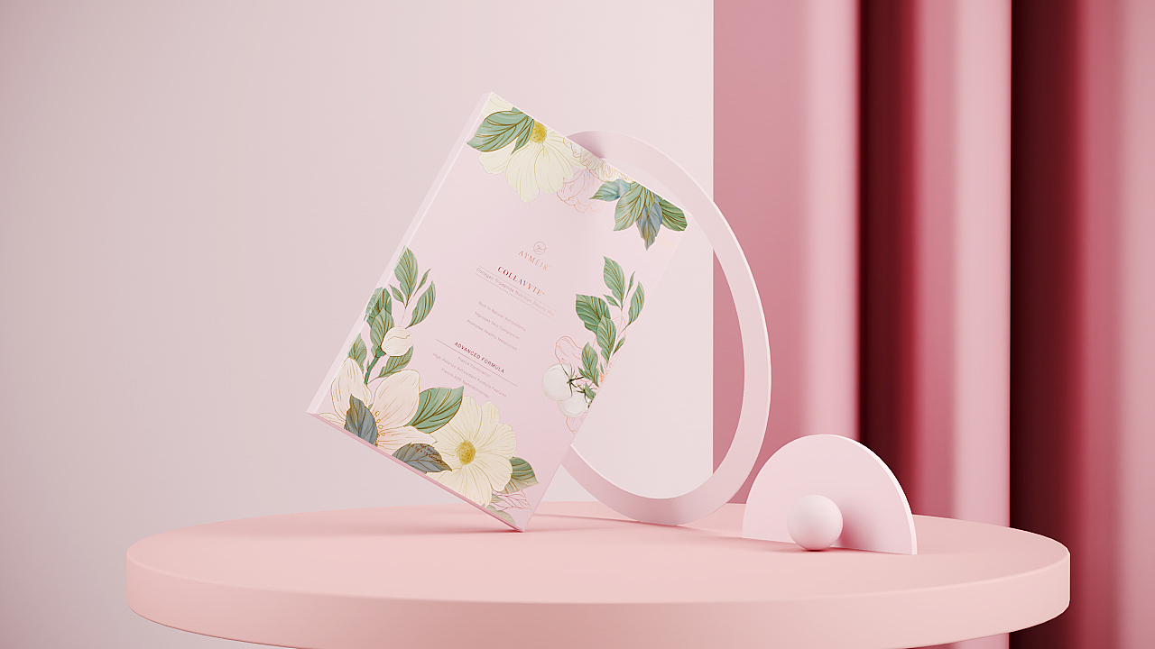 马来西亚《AYMEIR》品牌包装设计—Beauty from Within（图ZMTk0ODEyMDQ0） - 品牌 - 站酷设计师你好大海品牌设计原创素材 - 站酷ZCOOL