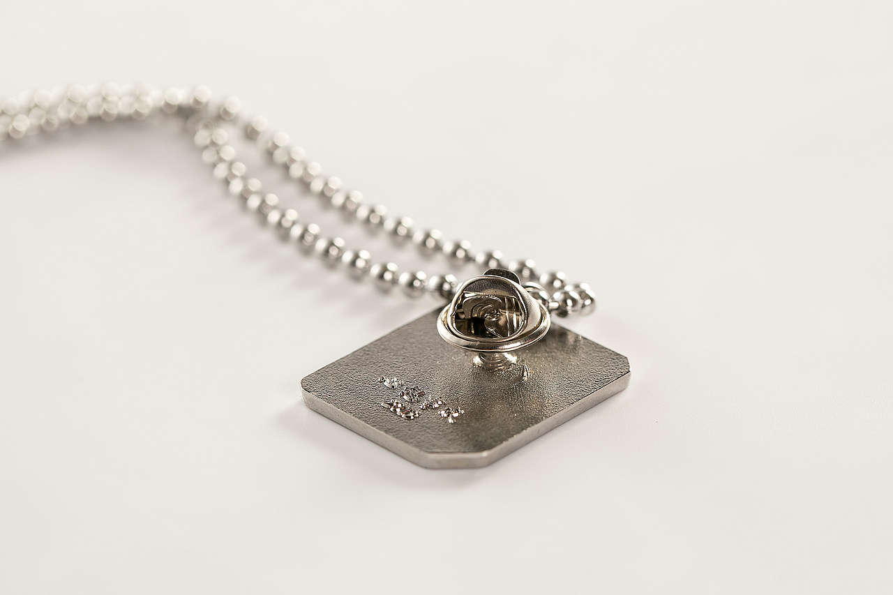 纸竹常乐發财徽章(金属/创意/新潮)