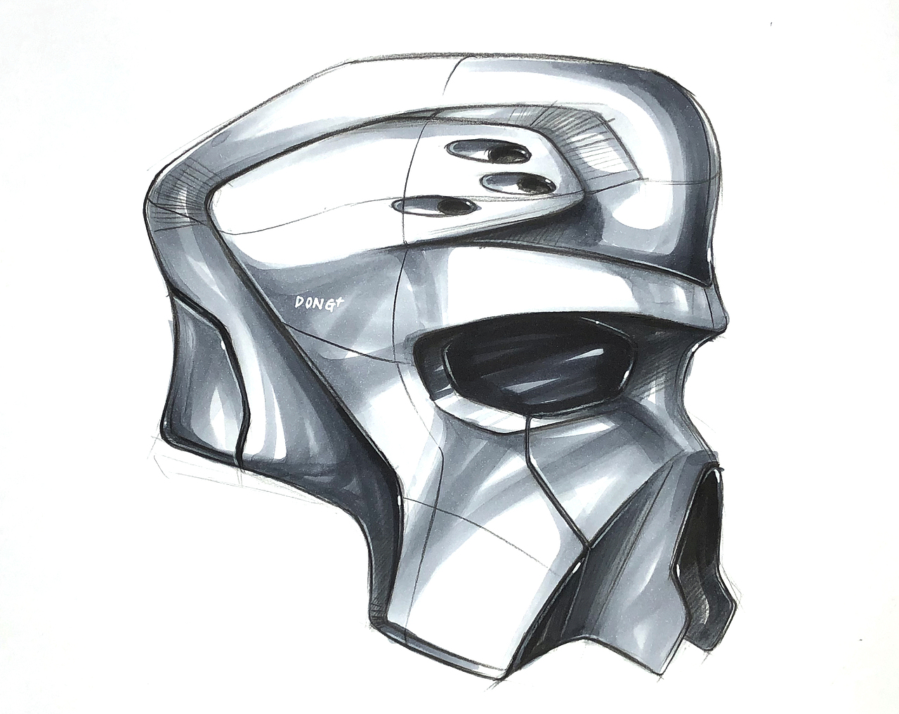 考研期间的手绘