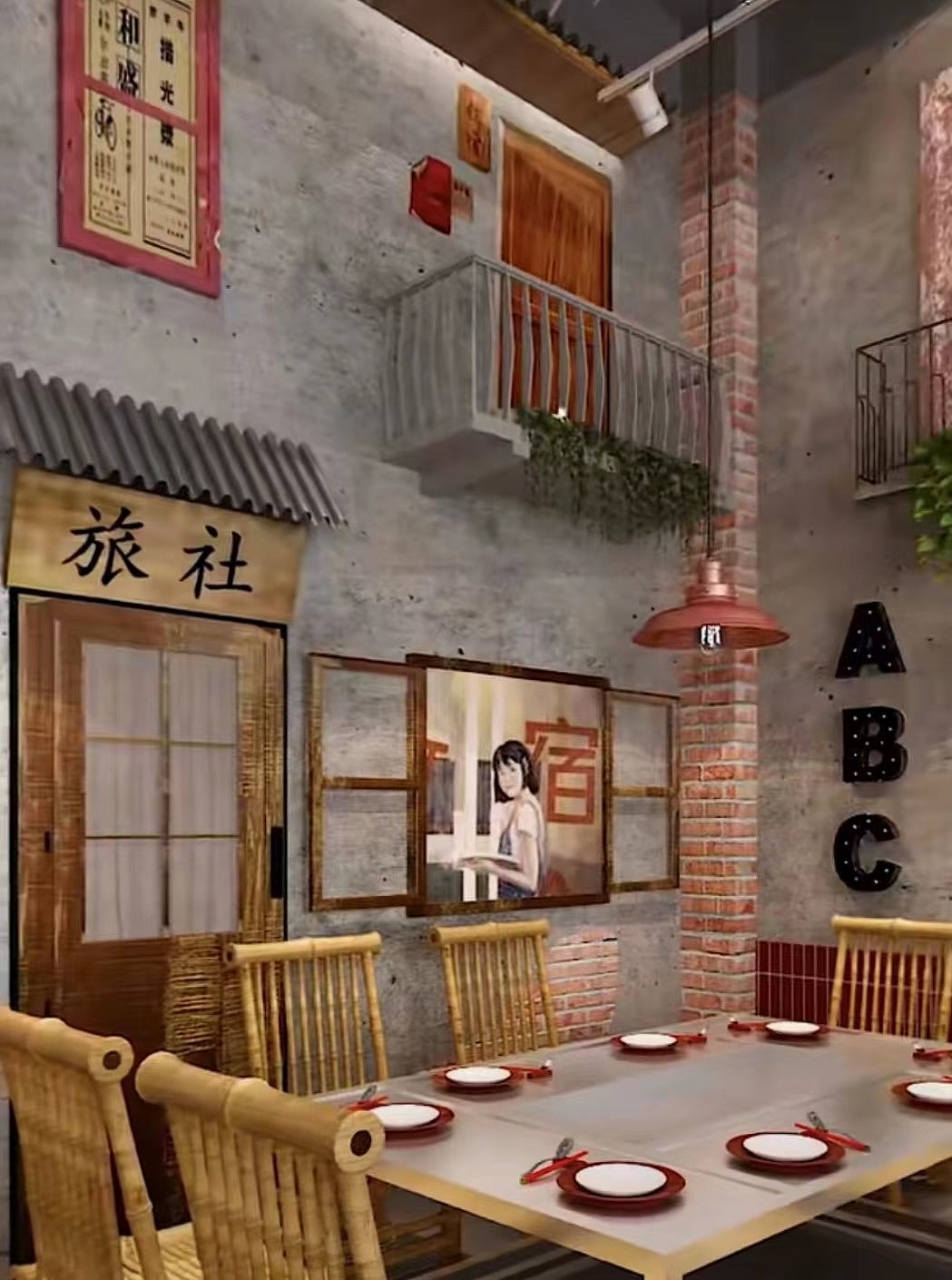 市井火锅店装修7080后怀旧老火锅店店设计成都装修