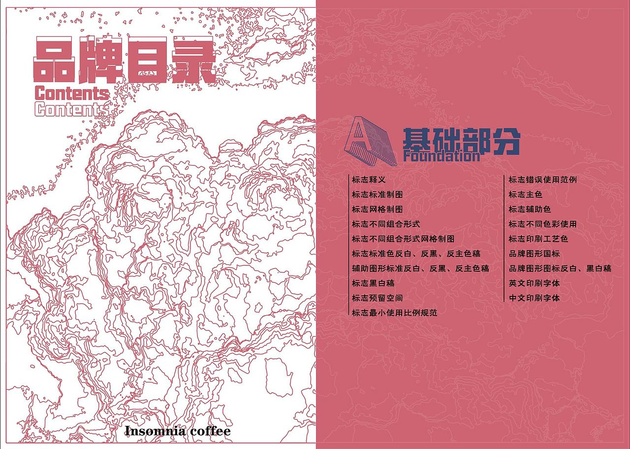 失眠咖啡品牌VI设计