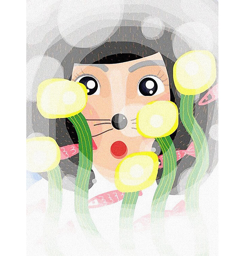 手指画（图ZMTI3NjQzMzA0） - 新锐潮流插画 - 站酷设计师西穆坞原创素材 - 站酷ZCOOL