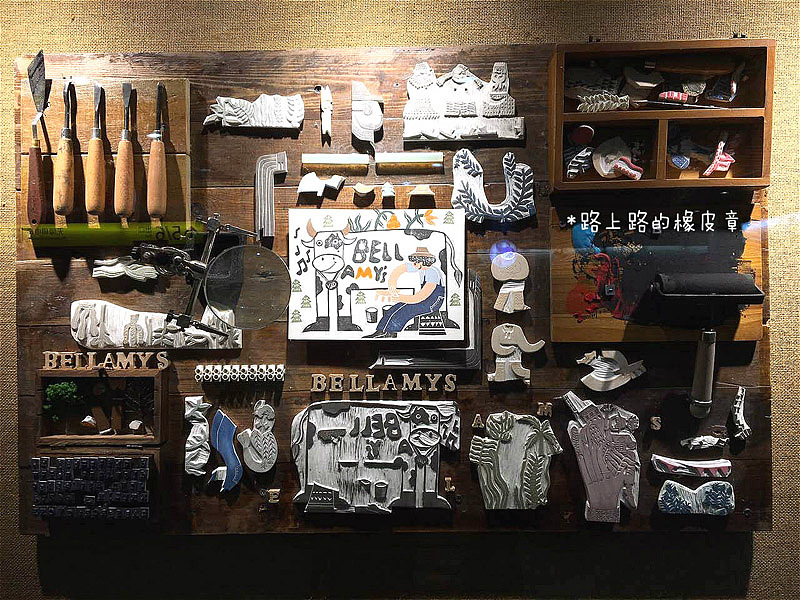 橡皮章重庆地铁展（图ZNDc4NjE4OTY=） - 商业插画 - 站酷设计师路上路原创素材 - 站酷ZCOOL