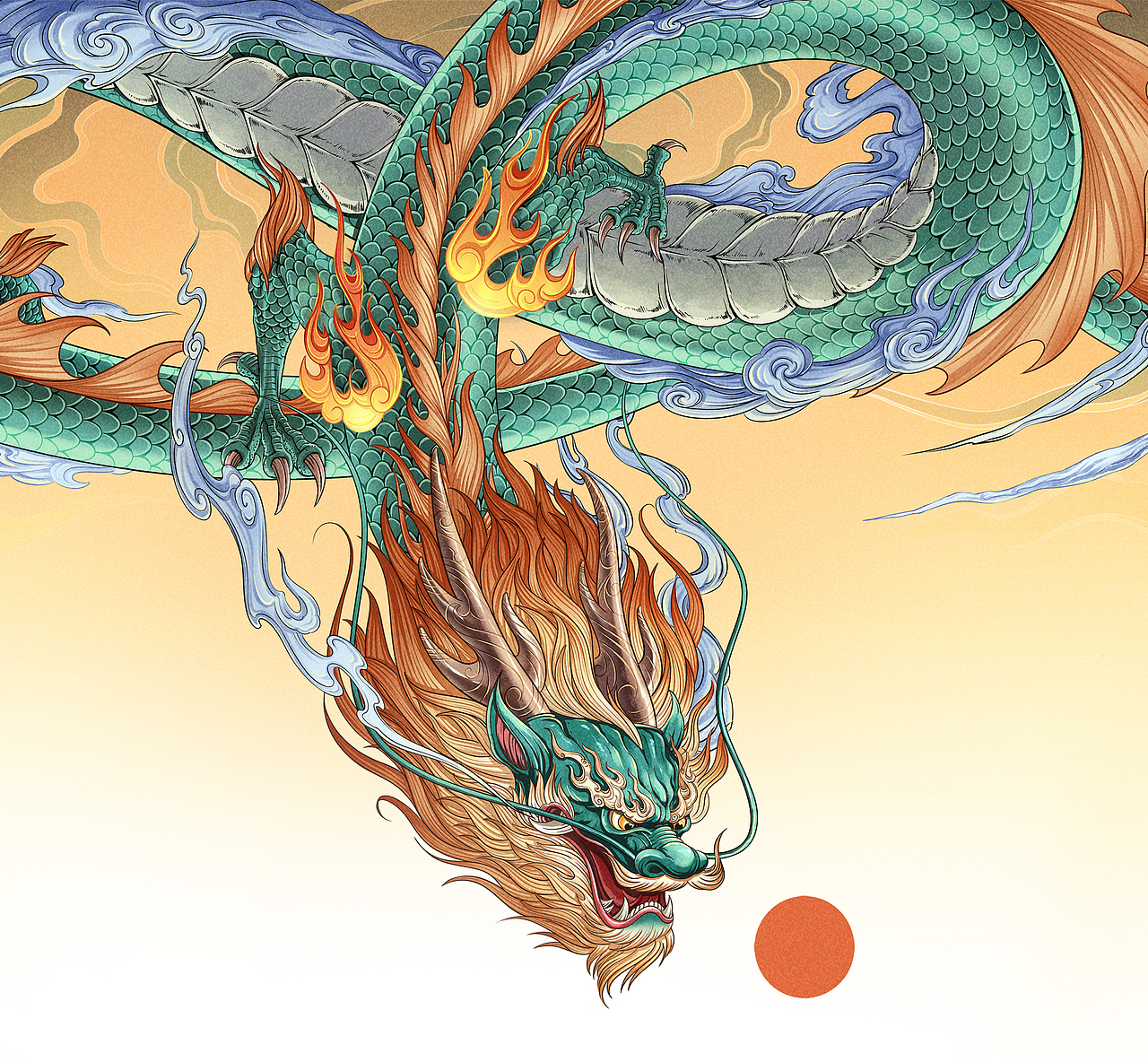 太原/盛世宏途（图ZMjczMDUyNTA4） - 商业插画 - 站酷设计师焰雨视觉原创素材 - 站酷ZCOOL