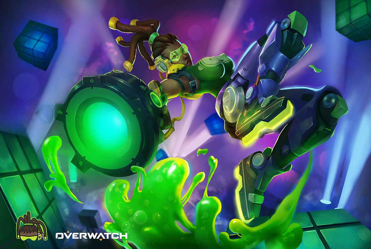 守望先锋卢西奥同人