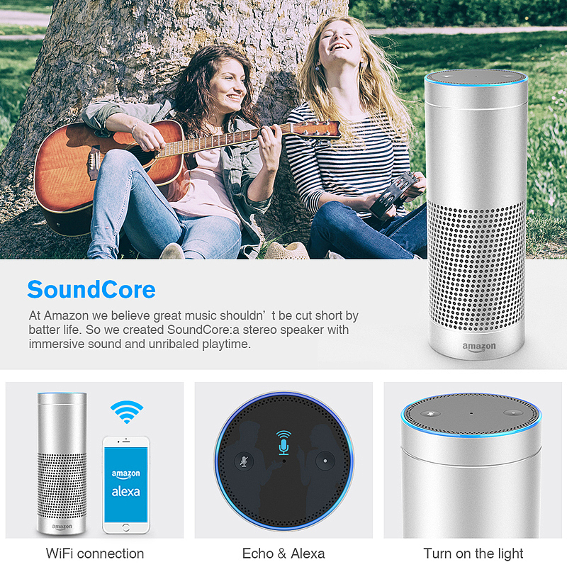 亚马逊智能蓝牙音箱（图ZMTI5Mjk0NDU2） - 其他平面 - 站酷设计师平子视觉设计原创素材 - 站酷ZCOOL