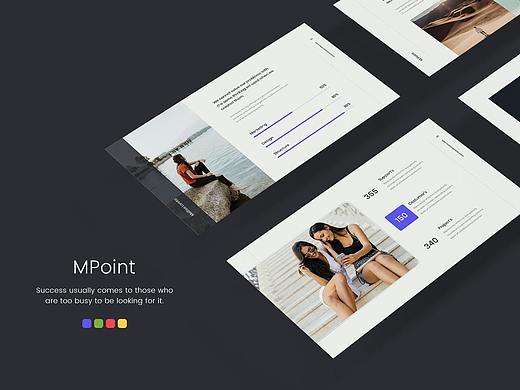 简约清新商业提案powerpoint幻灯片设计