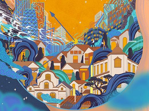 2018杂志插画（一）