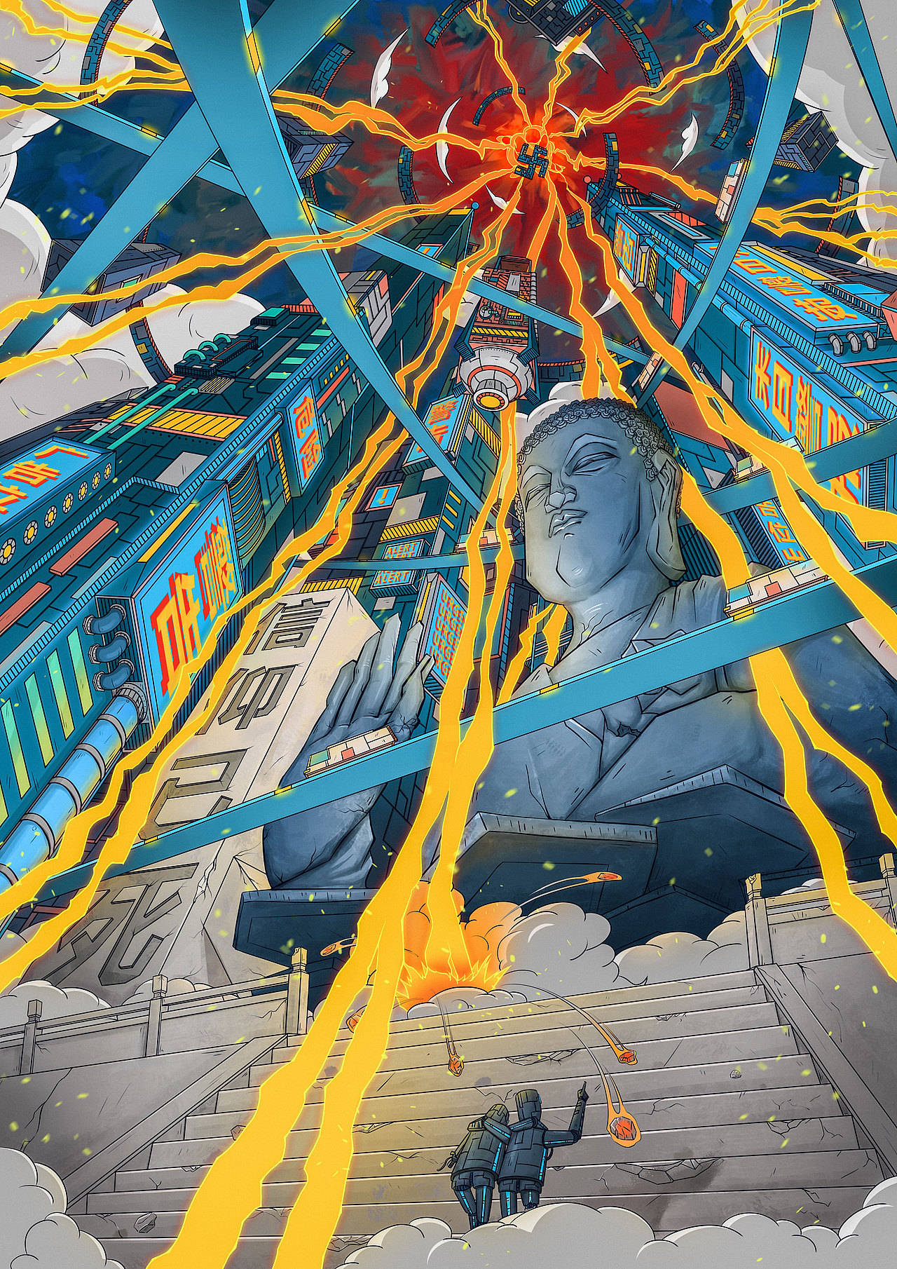 信仰已死（圖ZMTkzNjQzMTc2） - 創(chuàng)作習(xí)作 - 站酷設(shè)計(jì)師萬事OKA原創(chuàng)素材 - 站酷ZCOOL