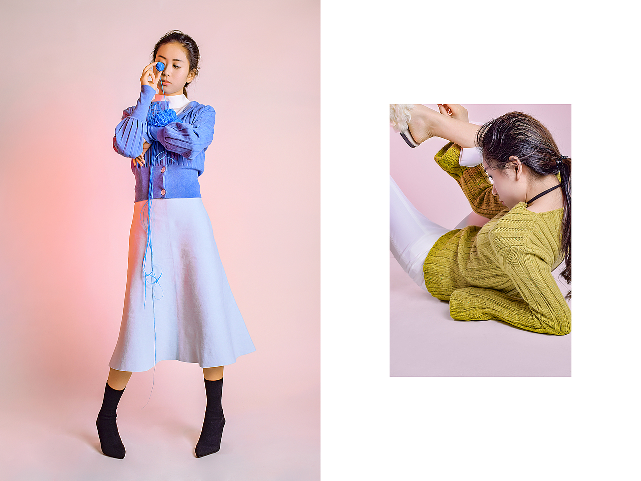 玩个毛线2017秋冬系列服装广告片