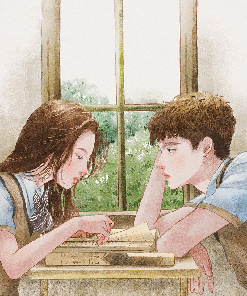 【插画-板绘】致青春系列