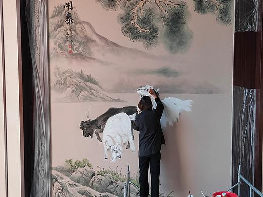 浮雕壁画从哪里学 浮雕壁画市场前景 浮雕彩绘怎么学