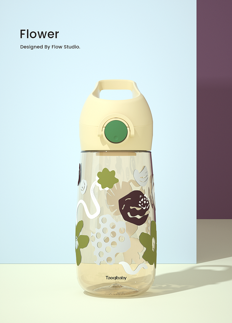 母婴品牌Taoqibaby&水杯&睡袋&产品图形及配色设计（图ZMjQxODE4NzM2） - 图案 - 站酷设计师FLOW_STUDIO原创素材 - 站酷ZCOOL