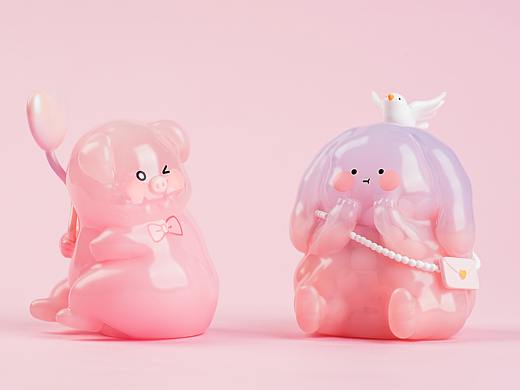 潮玩 | 小云崽DONKEE冬奇云朵动物随想曲系列创意摆件