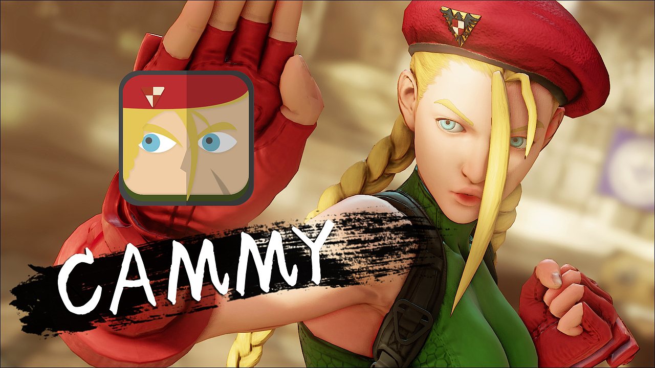 百图斩P3-扁平人物头像-街霸人物Cammy-Karin Kanzuki