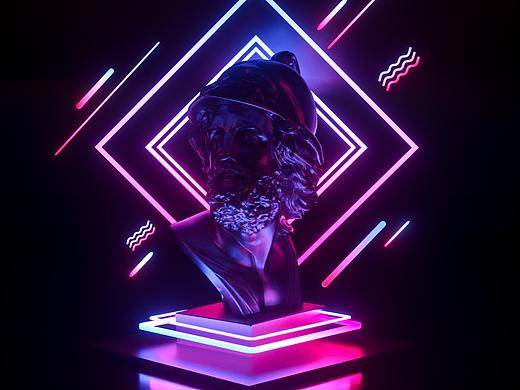 自学c4d单帧作品