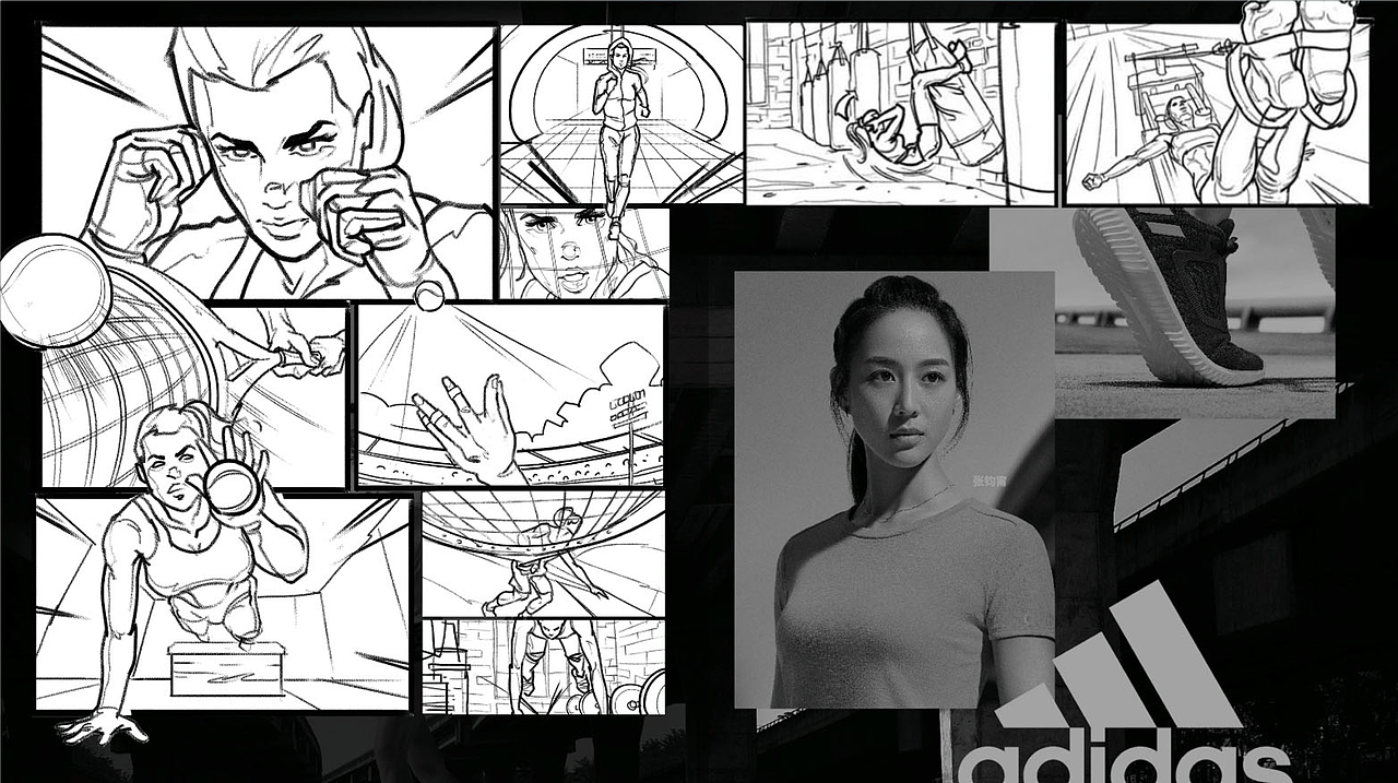 我的一些手绘分镜脚本&故事板（图ZMTI0OTI3Nzg0） - 设定/分镜 - 站酷设计师白先森原创素材 - 站酷ZCOOL