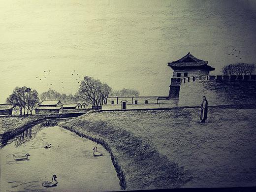 消失的北京城（个人主页-ZNDM5MDcwNjA=） - 创作习作 - 站酷设计师雨点点飘原创素材 - 站酷ZCOOL