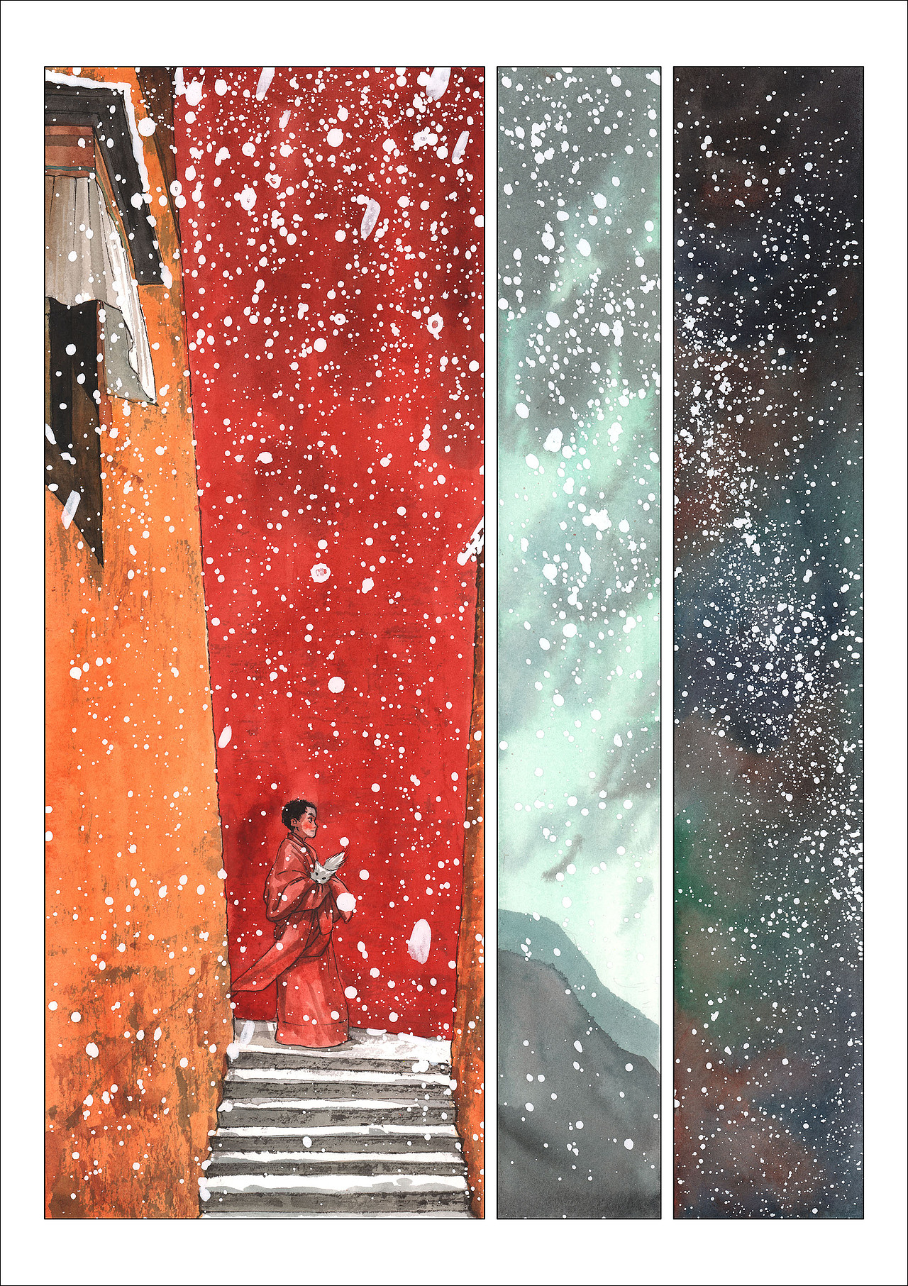 漫画《仓央嘉措》第二卷完成