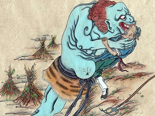 习作197天前画聊斋(4)咬鬼插画-创作习作203天前画聊斋(3)邑人插画-创